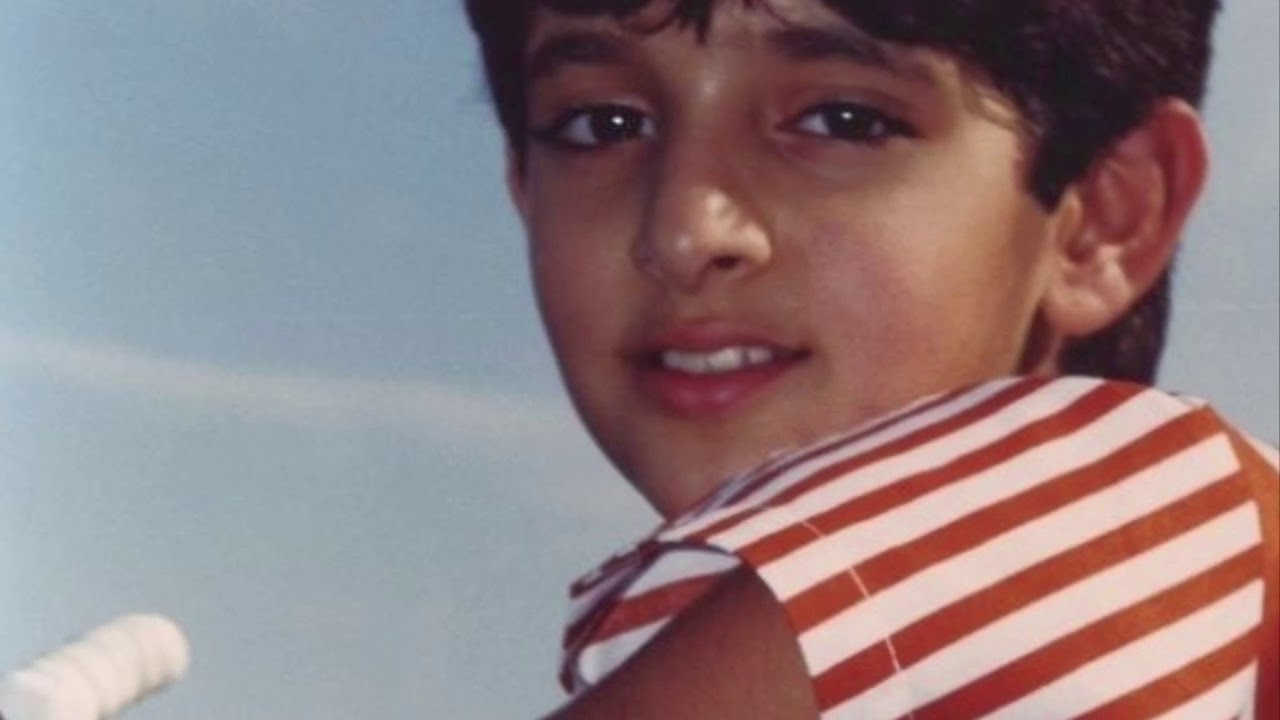 الشيخ حمدان بن محمد ال مكتوم في طفولته ولي عهد دبي (فزاع)