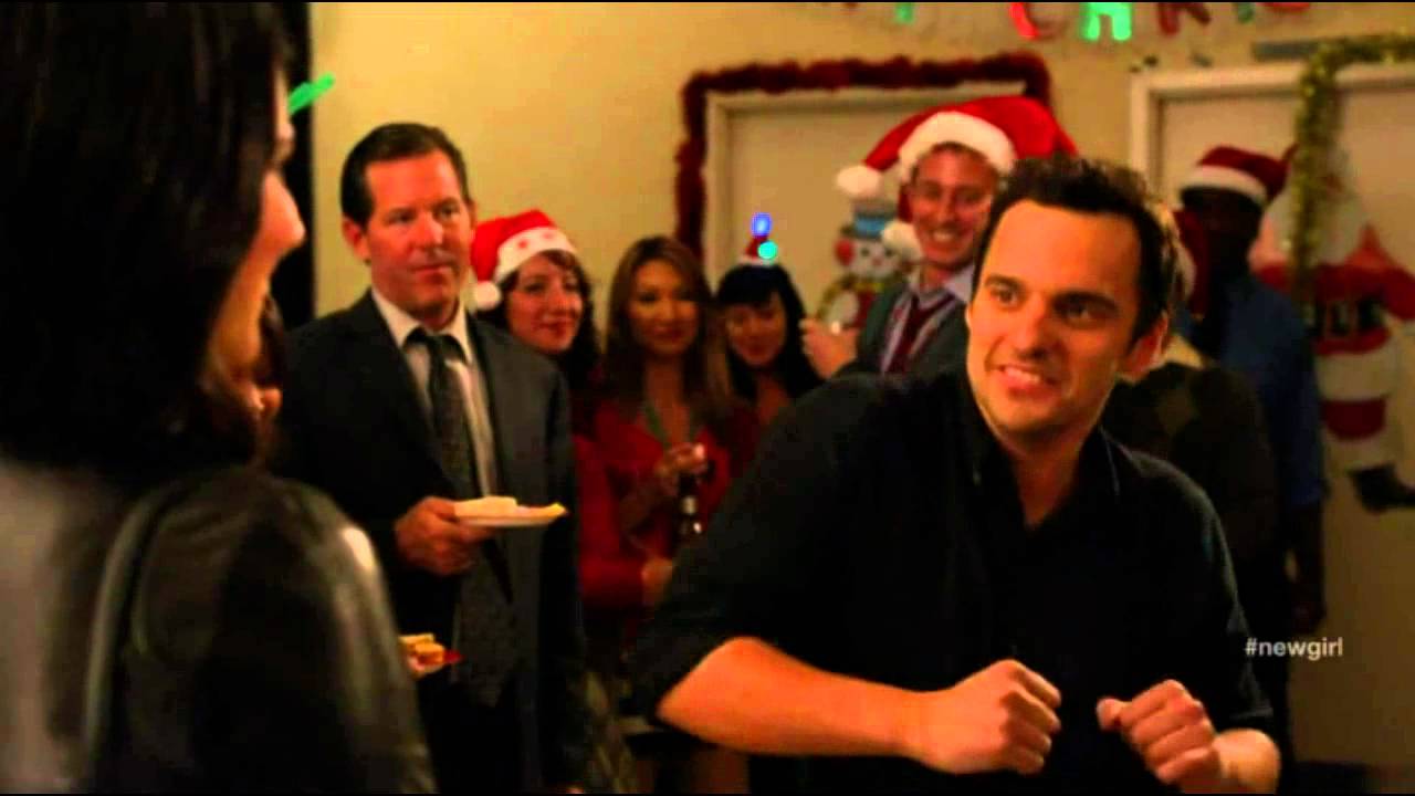 New Girl Lap Dance from S02E11 Santa