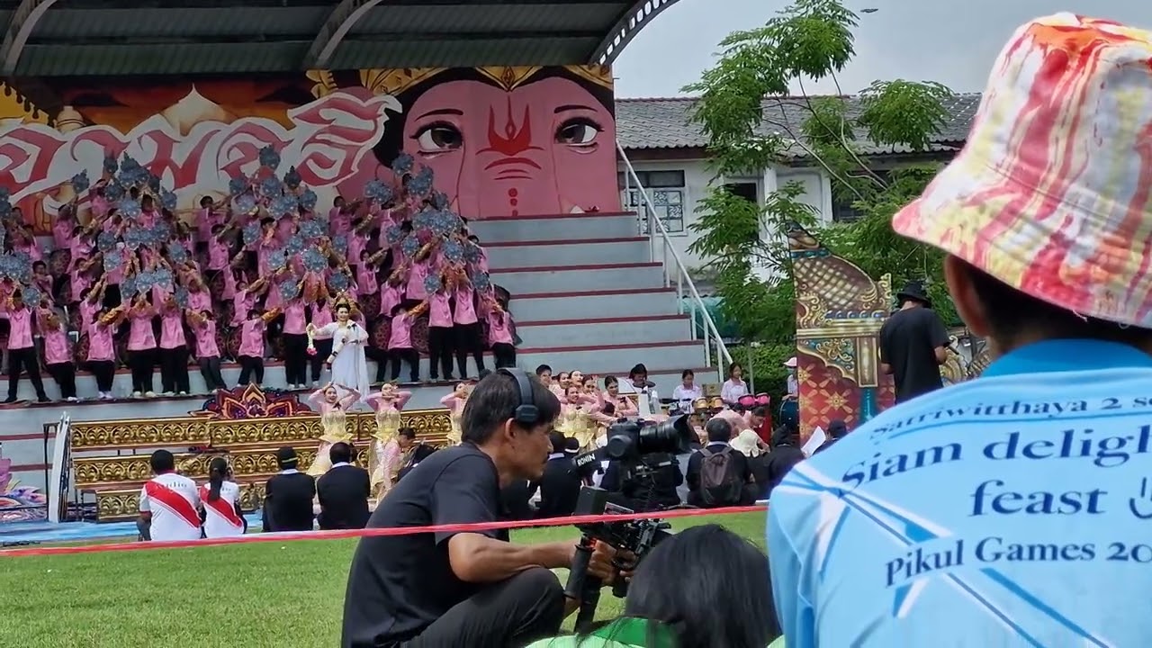 กีฬาสี 2025 สตรีวิทยา 2 (สว.2) คณะสีจามจุรี ธีมอารยธรรมอินเดีย (13 พย.68) S23FE