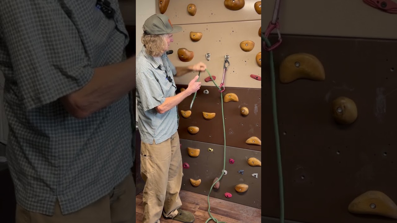 Back-clipping #climbing