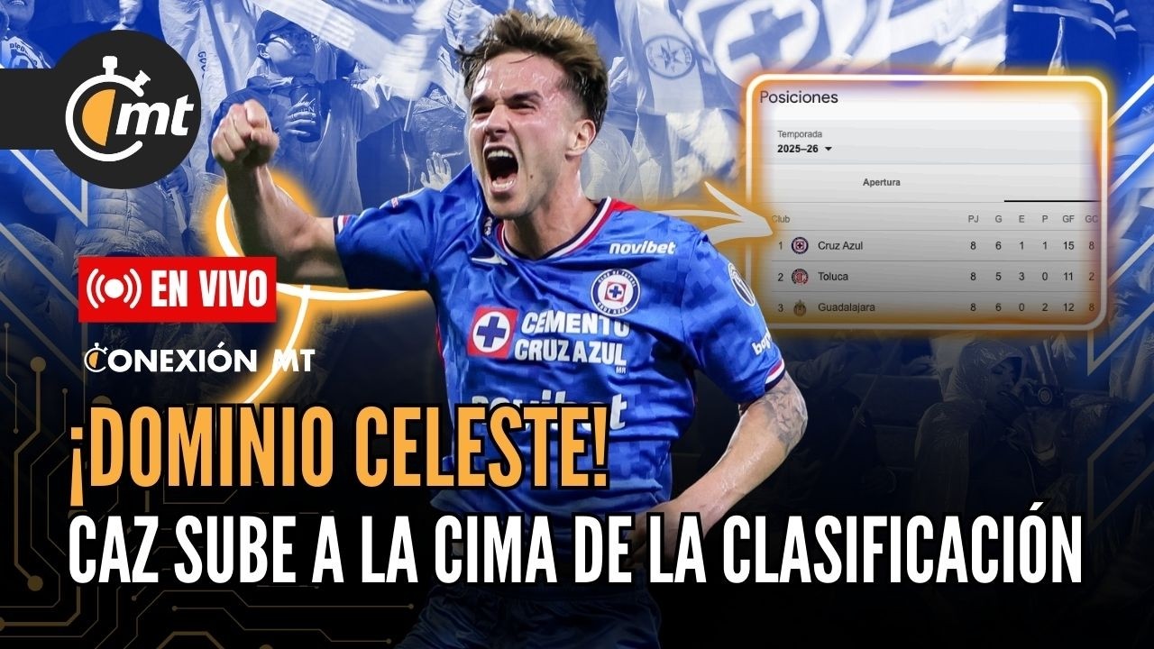 ¡Cruz Azul toma el liderato! Y Torrent se va de Rayados en pleno torneo 📱