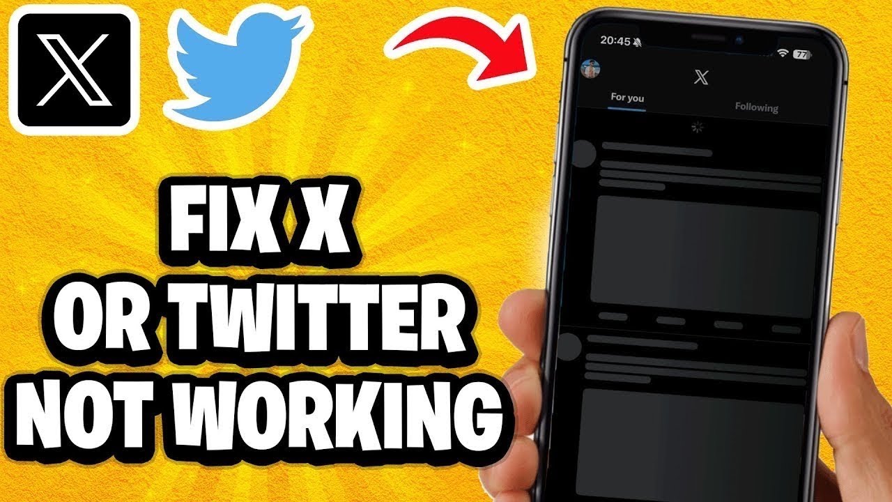 Как исправить неработающий X (почему Twitter не работает)