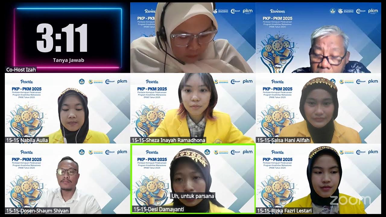 Room 15 | PKP PKM 2025 | 24 Oktober 2025