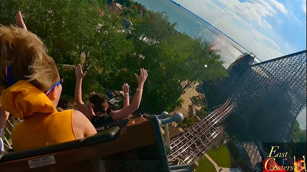 Steel Vengeance POV 4K Back Row 60fps Cedar Point Sandusky, OH