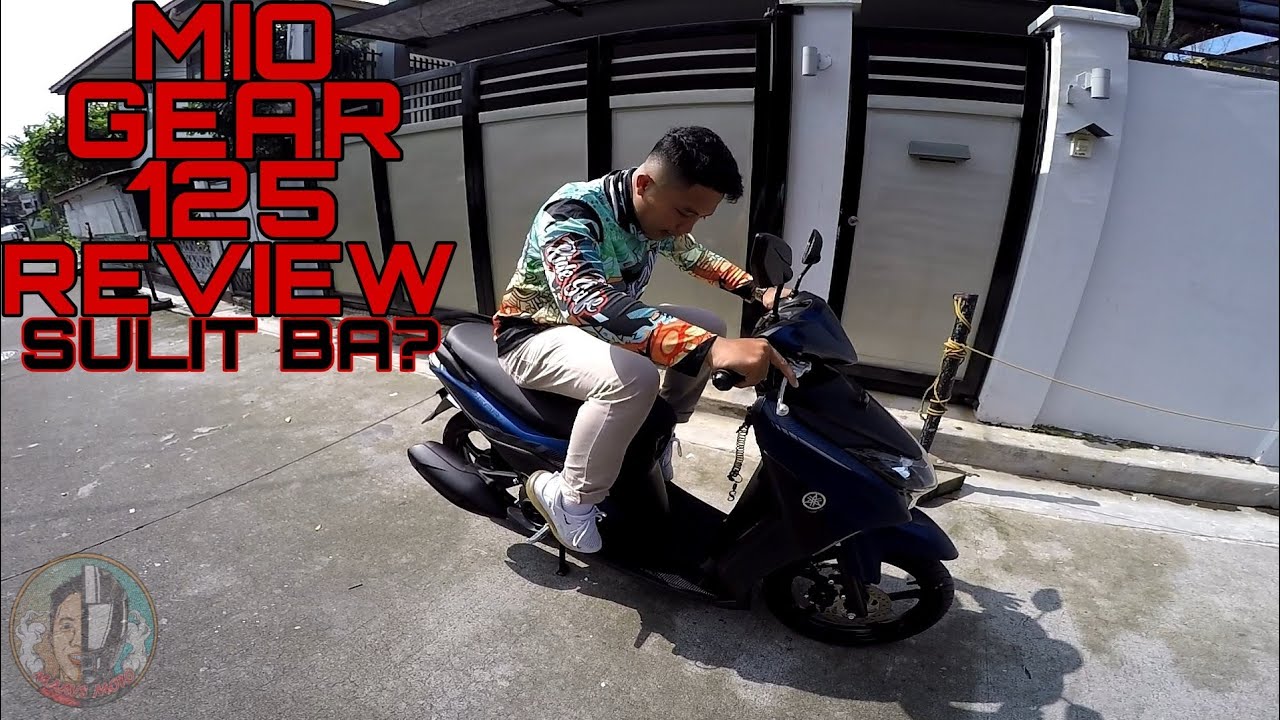 MIO GEAR 125cc | REVIEW & TEST-DRIVE | MARVSMOTO | GOPRO HERO 4 BLACK | YAMAHA