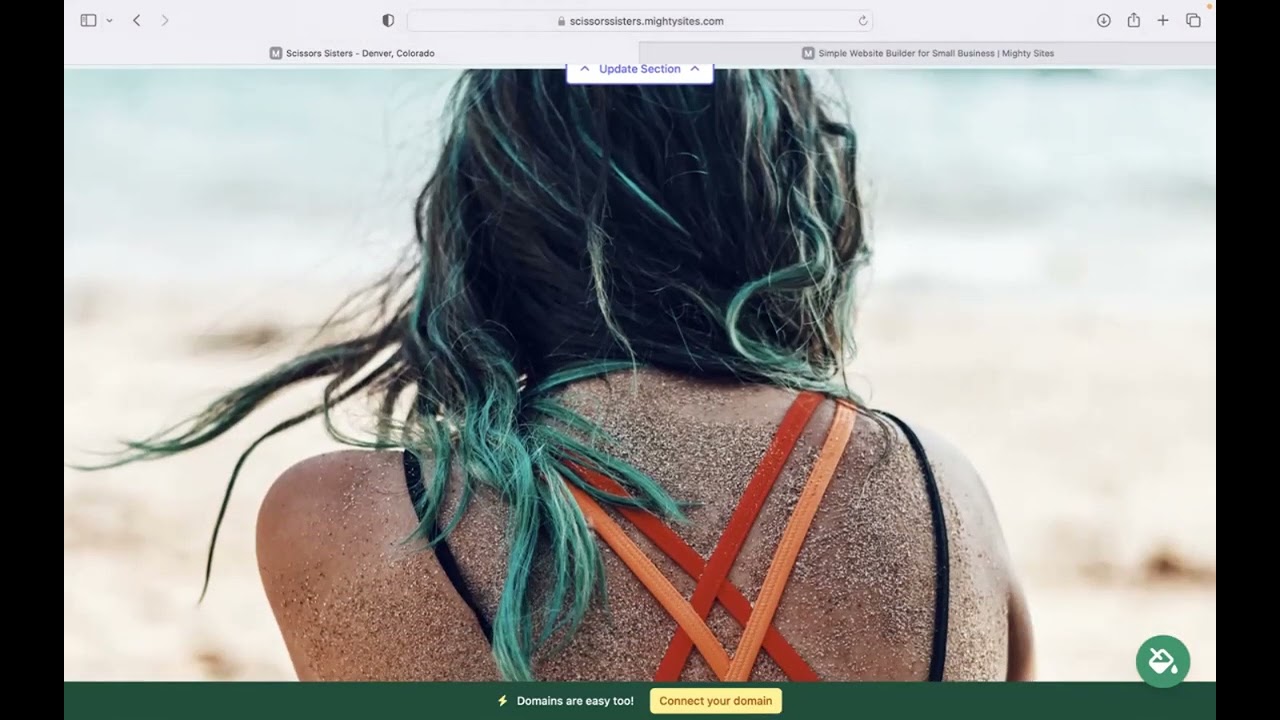 How to Make Simple Hair Salon Website [VIDEO GUIDE]
