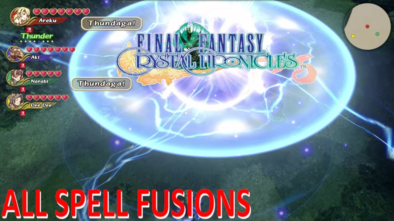 Spell Fusion Exhibition! Final Fantasy Crystal Chronicles Remastered