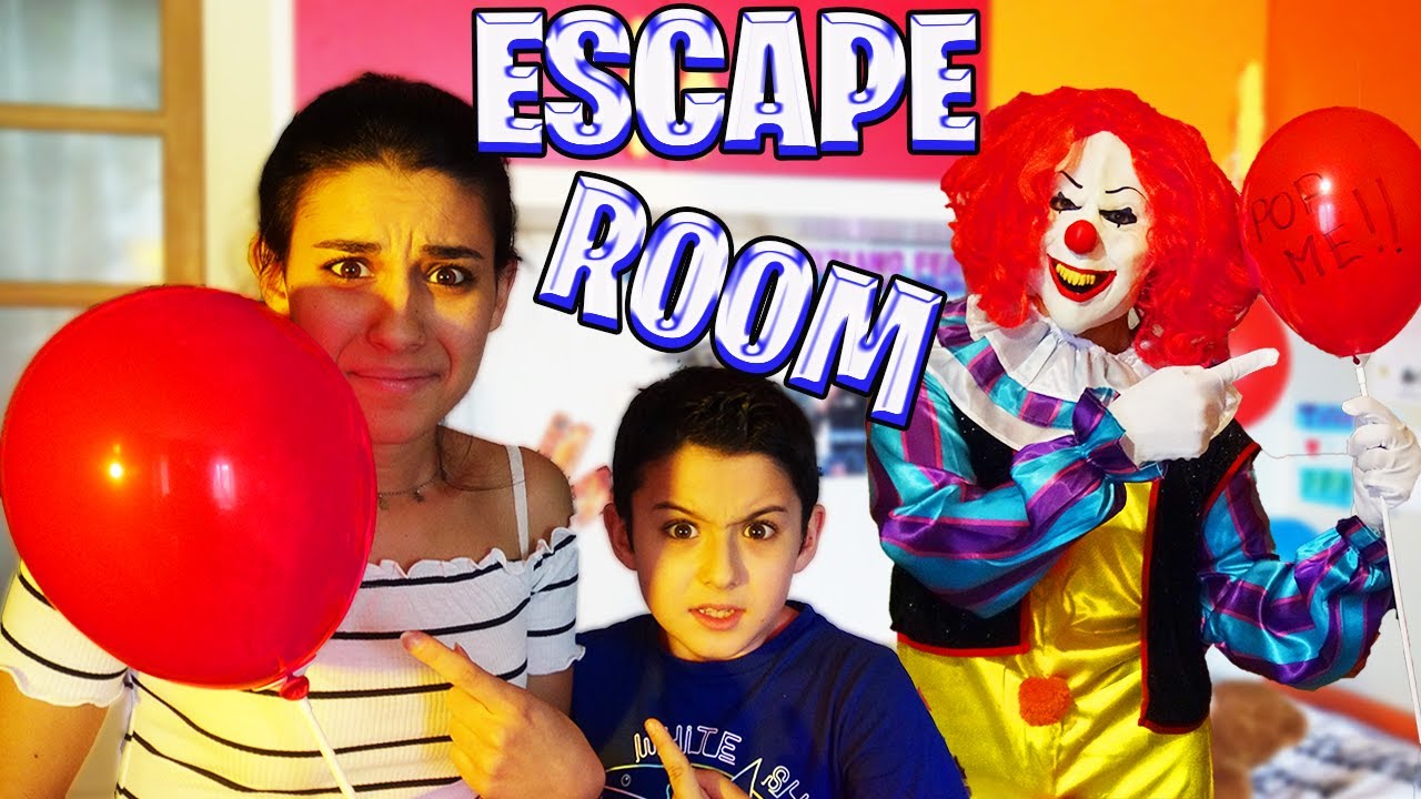 ESCAPE ROOM DI PENNYWISE (IT) IL PAGLIACCIO ASSASSINO!! *VIDEO INTERATIVO*