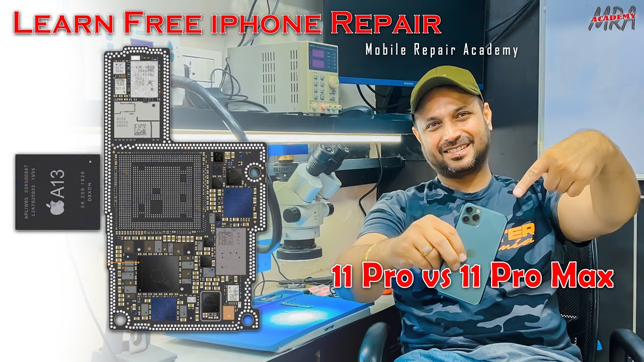 iPhone upper board swapping | knowledge about board id components | Mobile Repair Academy