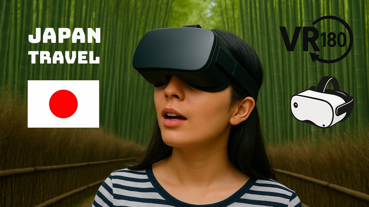 Step Into Serenity: Kyoto's Arishiyama Bamboo Forest in VR 180