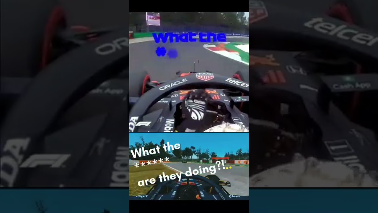 F1 RedBull Racing VS Real Racing 3 RedBull Racing Max Verstappen *33* Traffic Radio Comparison 😄 🏁