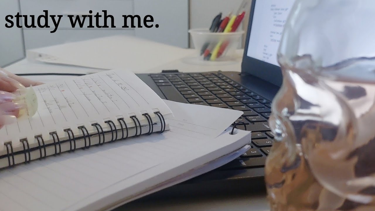 study with me | 30 min | no music, no breaks, w/ timer