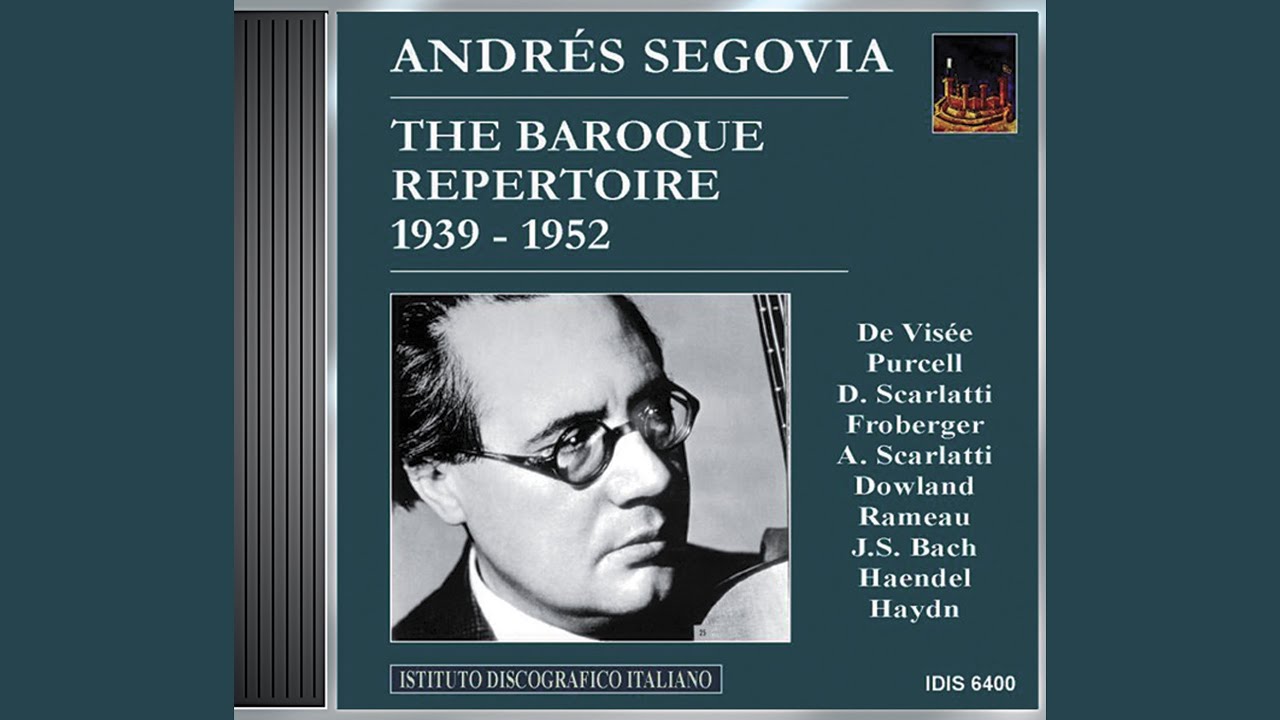 Cello Suite No. 6 in D Major, BWV 1012: V. Gavotte I-II (arr. A. Segovia)
