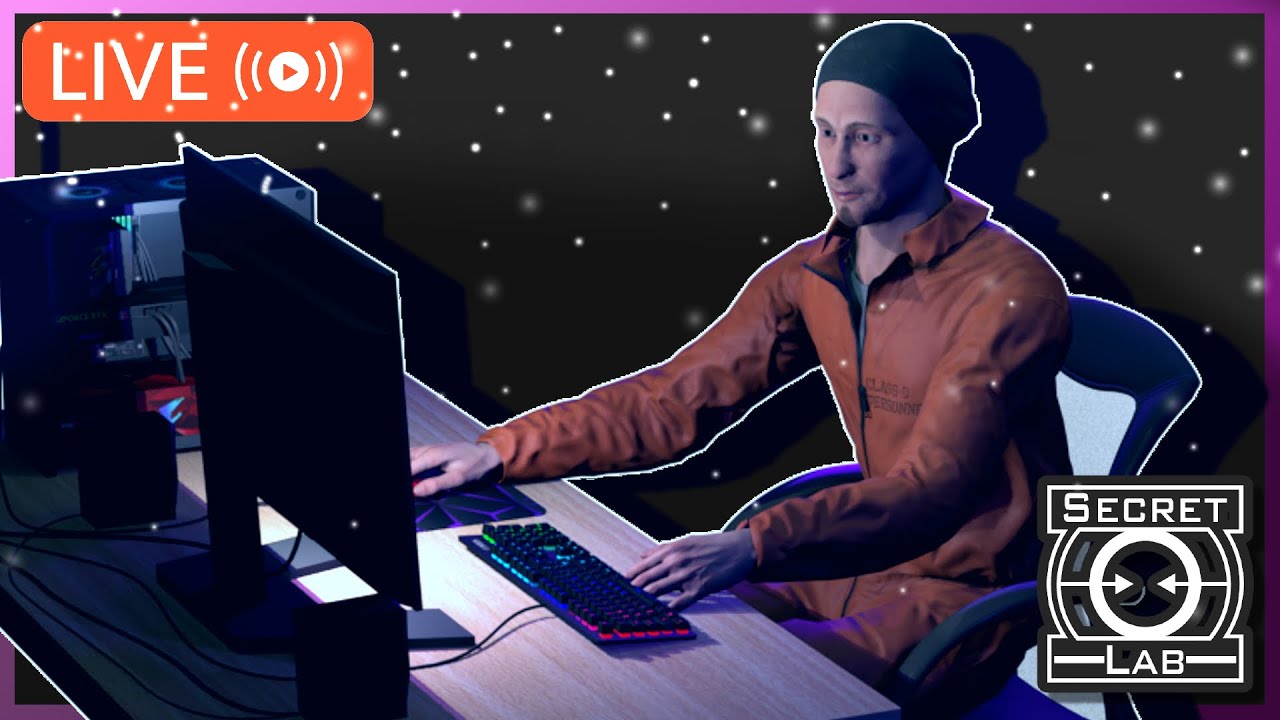 LIVE Playing SCP : Secret Lab during a SnowStorm with viewers