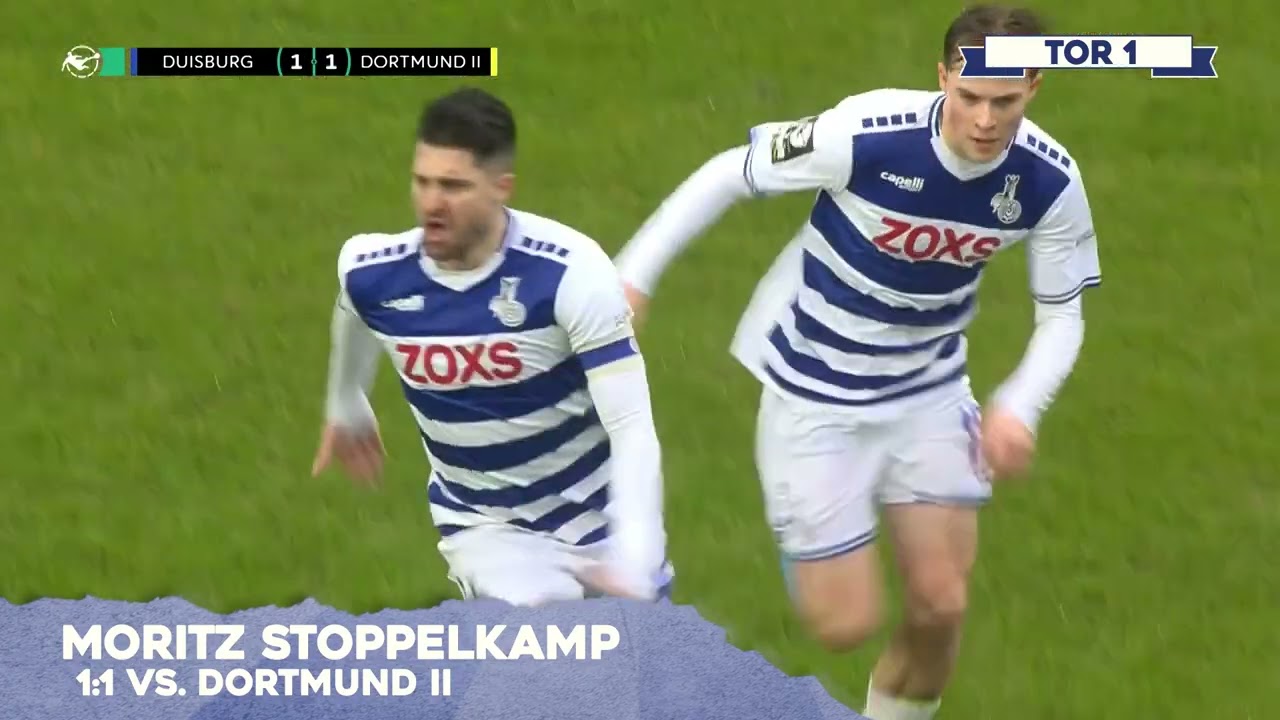 Tor 1: Moritz Stoppelkamp vs. Dortmund II | Kiste des Jahres 2022 | ZebraTV