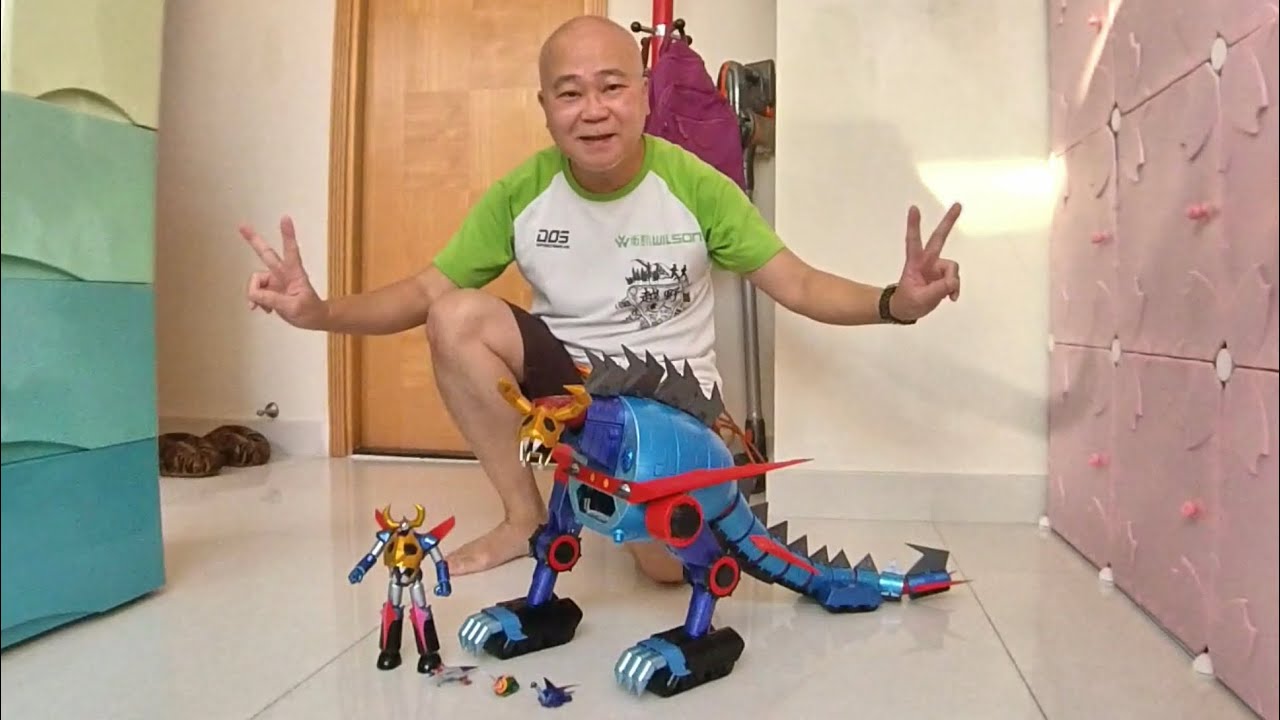 Unboxing and review 遲來的聖誕禮物…！Bandai 超合金魂 GX-100 GAIKING & 大空魔龍 75cm 宇宙飛龍  ガイキング - Part 2