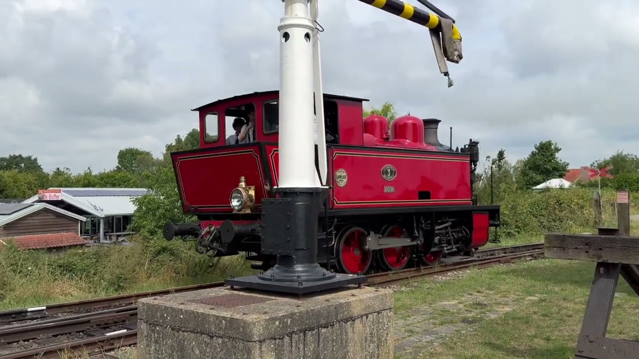 Steam action in Hoedekenskerke! Heritage railway Goes - Borssele