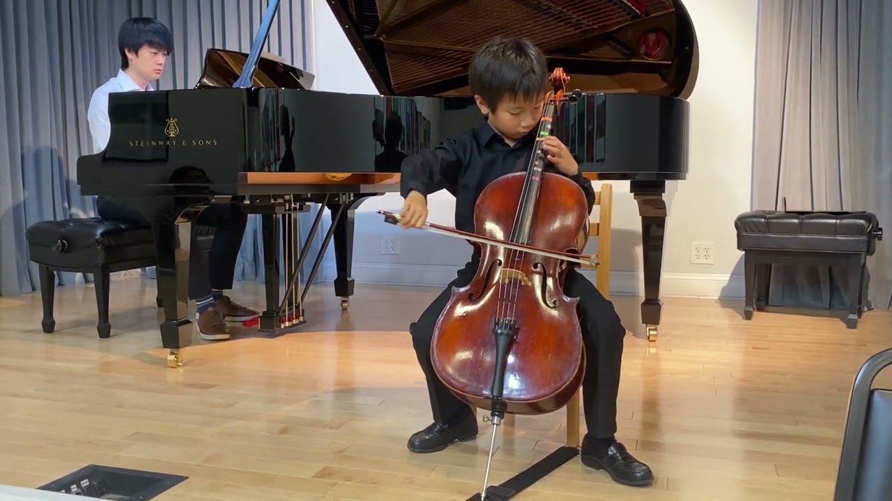 Scherzo, C. M. von Webster, Yusuke, 7, The Kaboff Cello School