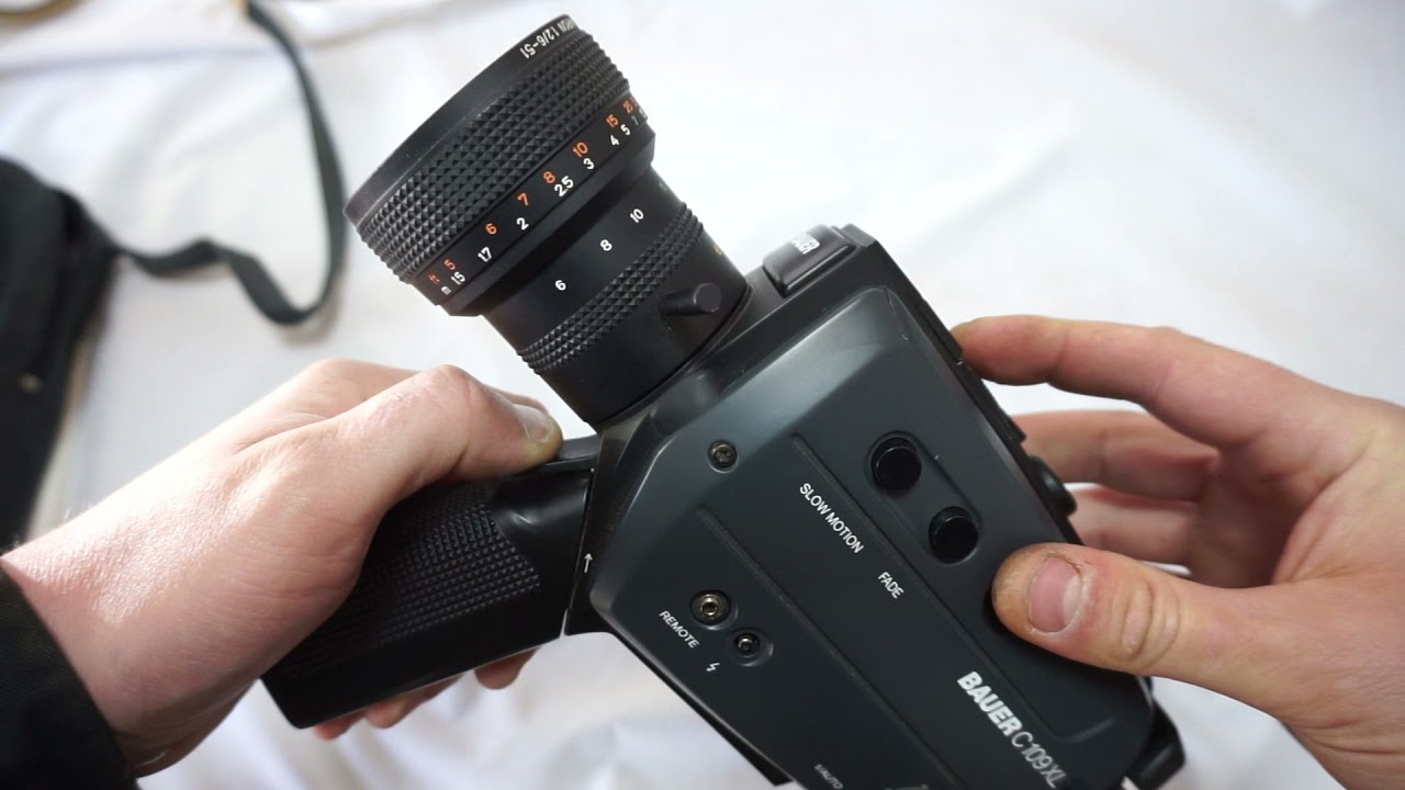 TESTED Super 8 camera film video camera Bauer C 109 XL like NEW | FREE worldwide shipping