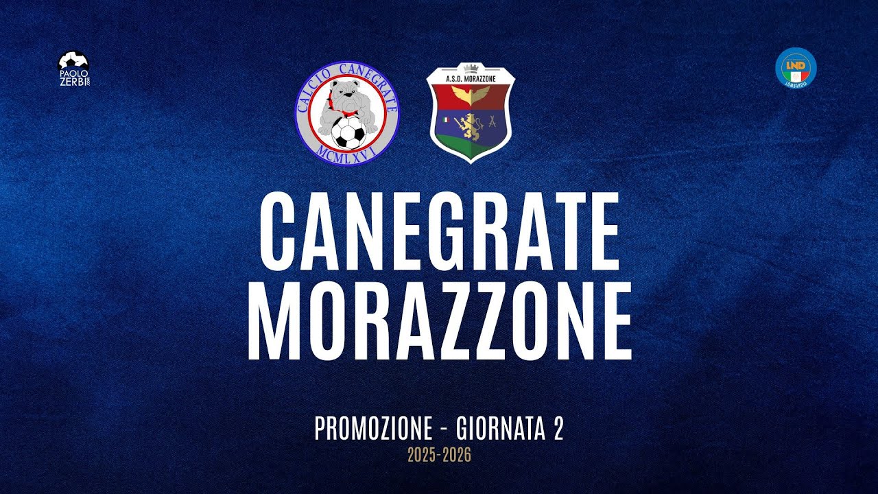 [HIGHLIGHTS] Promozione Girone C 25/26 - | Giornata 2 | Canegrate - Morazzone