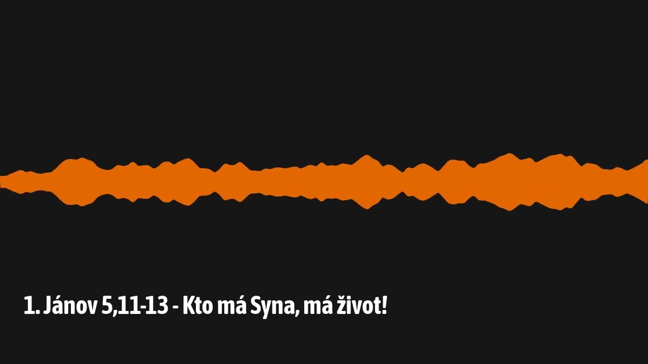 1. Jánov 5,11-13 - Kto má Syna, má život