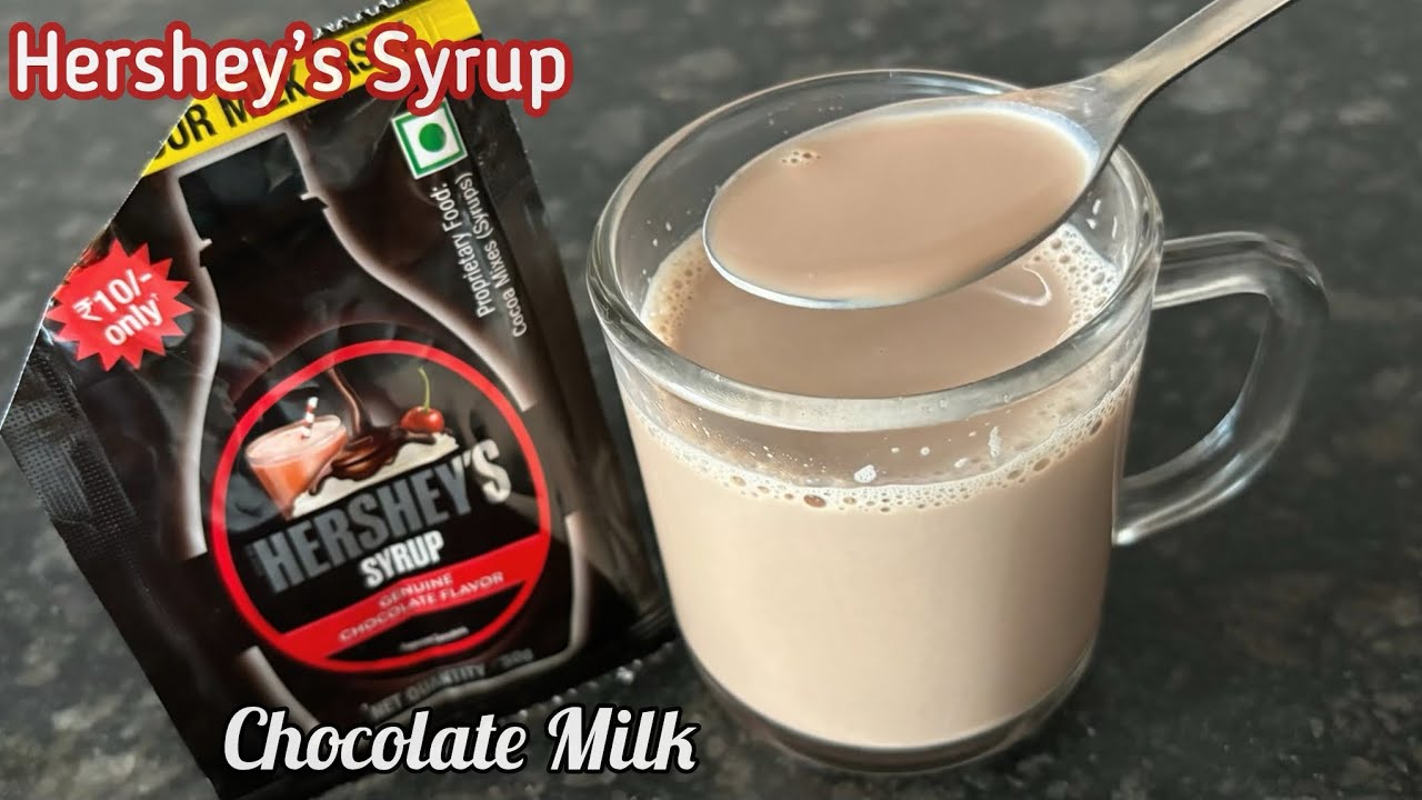 Hershey’s Chocolate Syrup | How to make Hot Chocolate Milk With  Hershey’s Syrup
