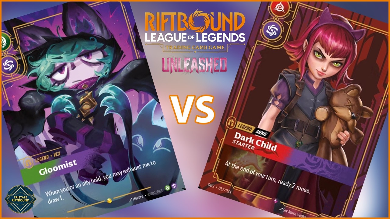 Set 3 Riftbound Unleashed Gameplay | Vex vs. Annie | Bo3