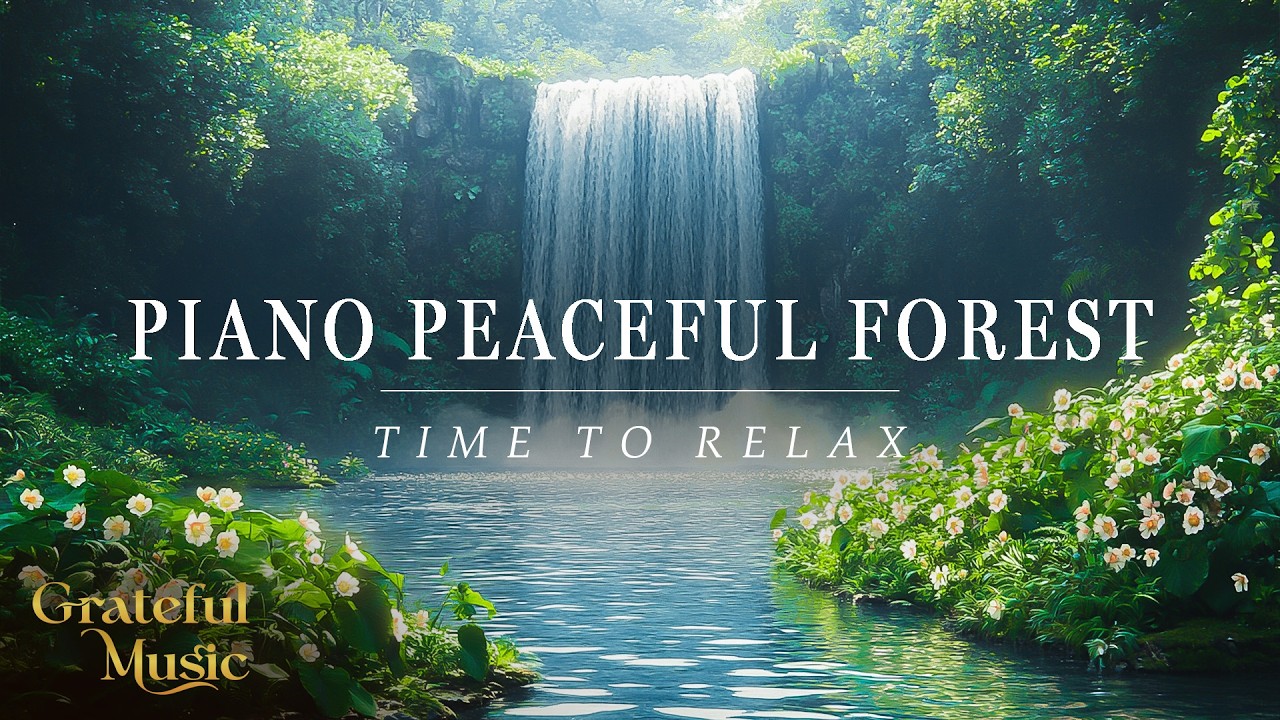 Piano Peaceful Sounds | Soft Melodies for Stress Relief & Calm Mind