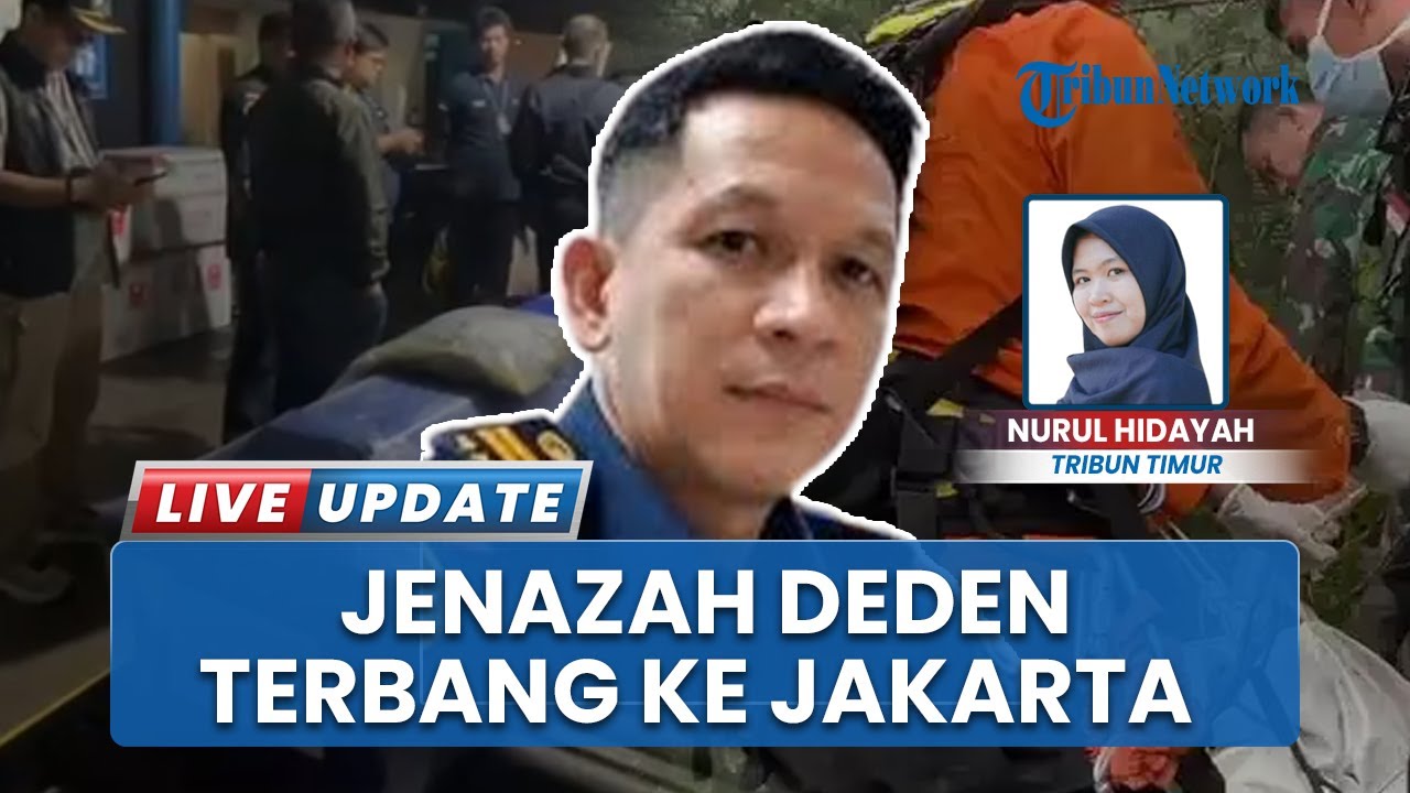 Jenazah Deden Maulana Korban ATR 42-500 Diterbangkan ke Jakarta Pagi ini, Upacara Pelepasan di AUP