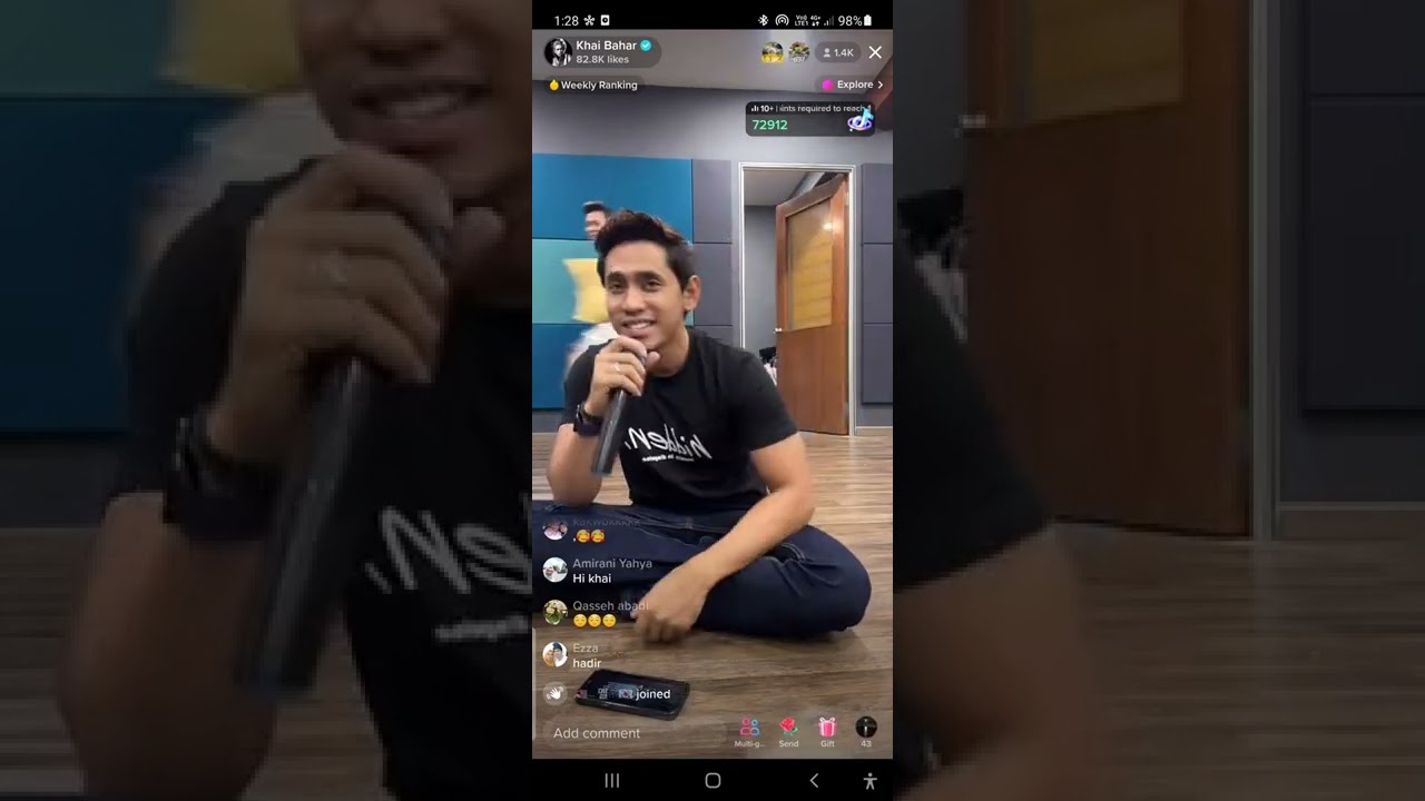 Khai Bahar - Luluh + Sesal Separuh Nyawa (Alyah) TikTok LIVE 13/10/2022