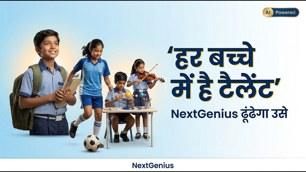 NextGenius Platform Demo (Hindi) | Talent Discovery Powered by AI (In Hindi)