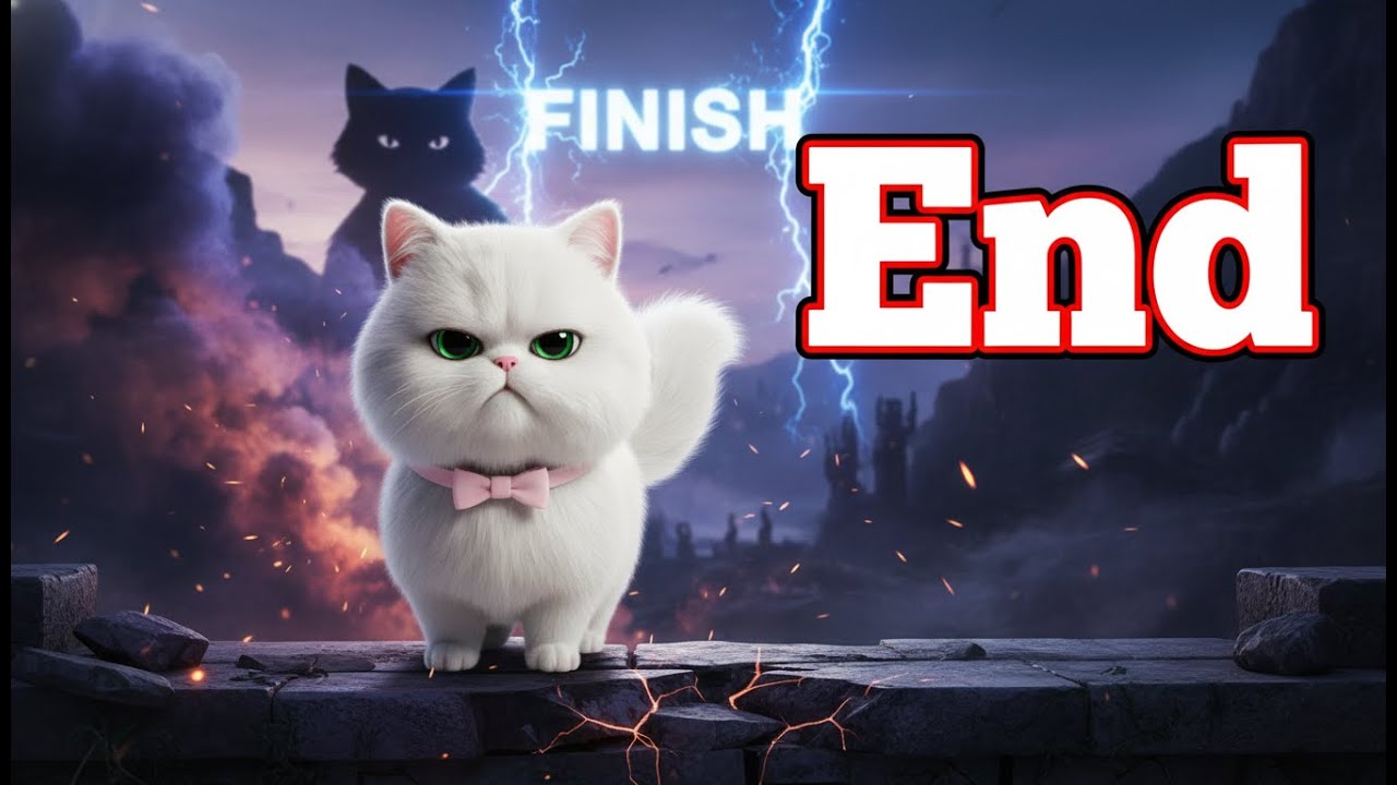 🐱⚔️ Mother Cat Lucy Fights Bravely – The Final Rescue & The End of Her Great Adventure 🌟