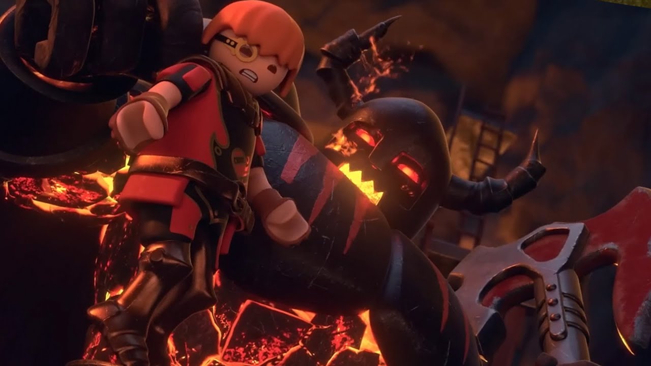 Lost In The Lava Mines 🌋 | Novelmore | Playmobil English | Made For Imagination