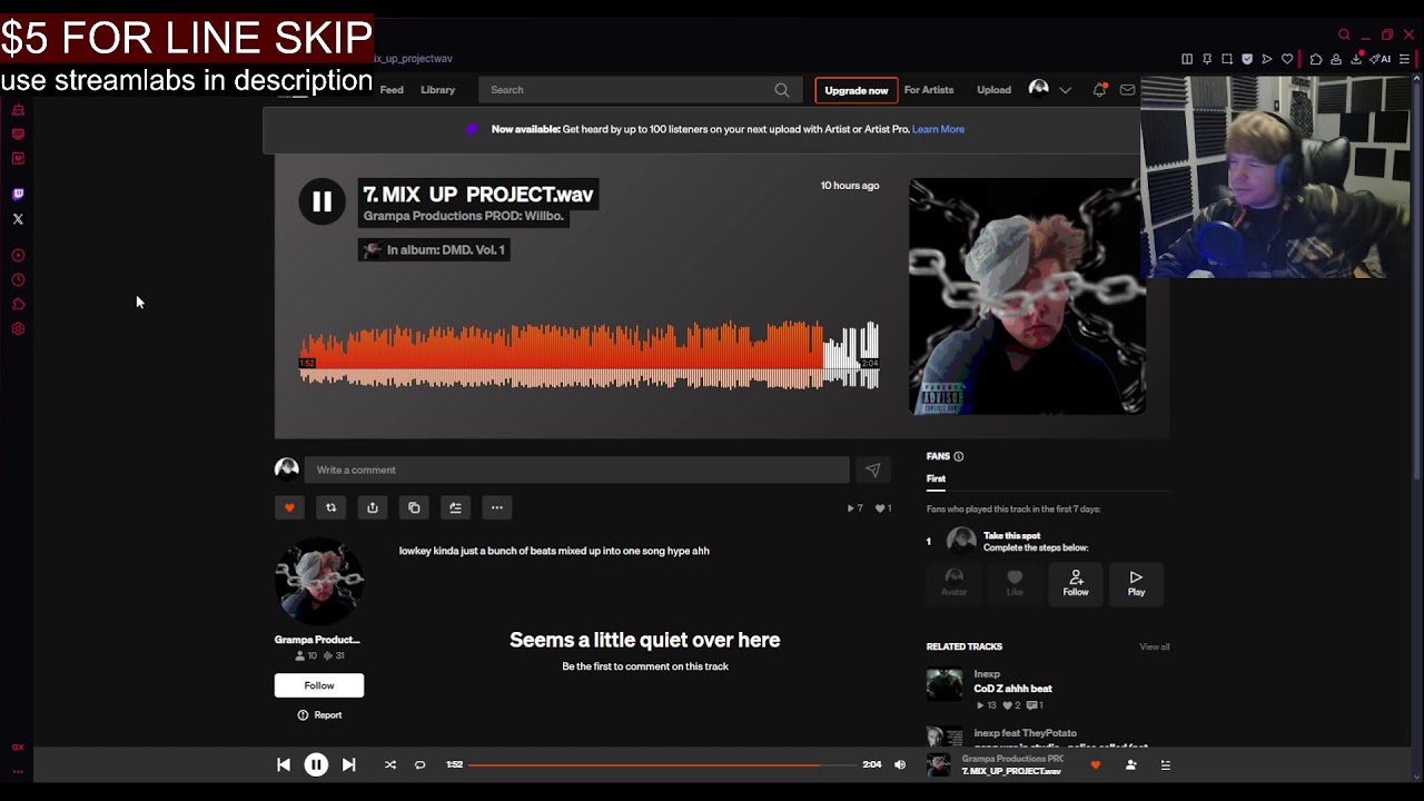 REACTING TO YOUR MUSIC
