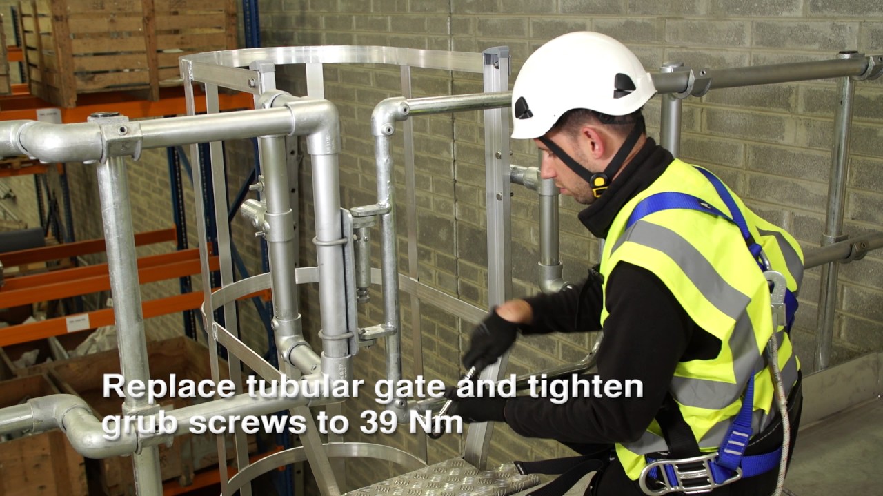 New Kee Gate installation