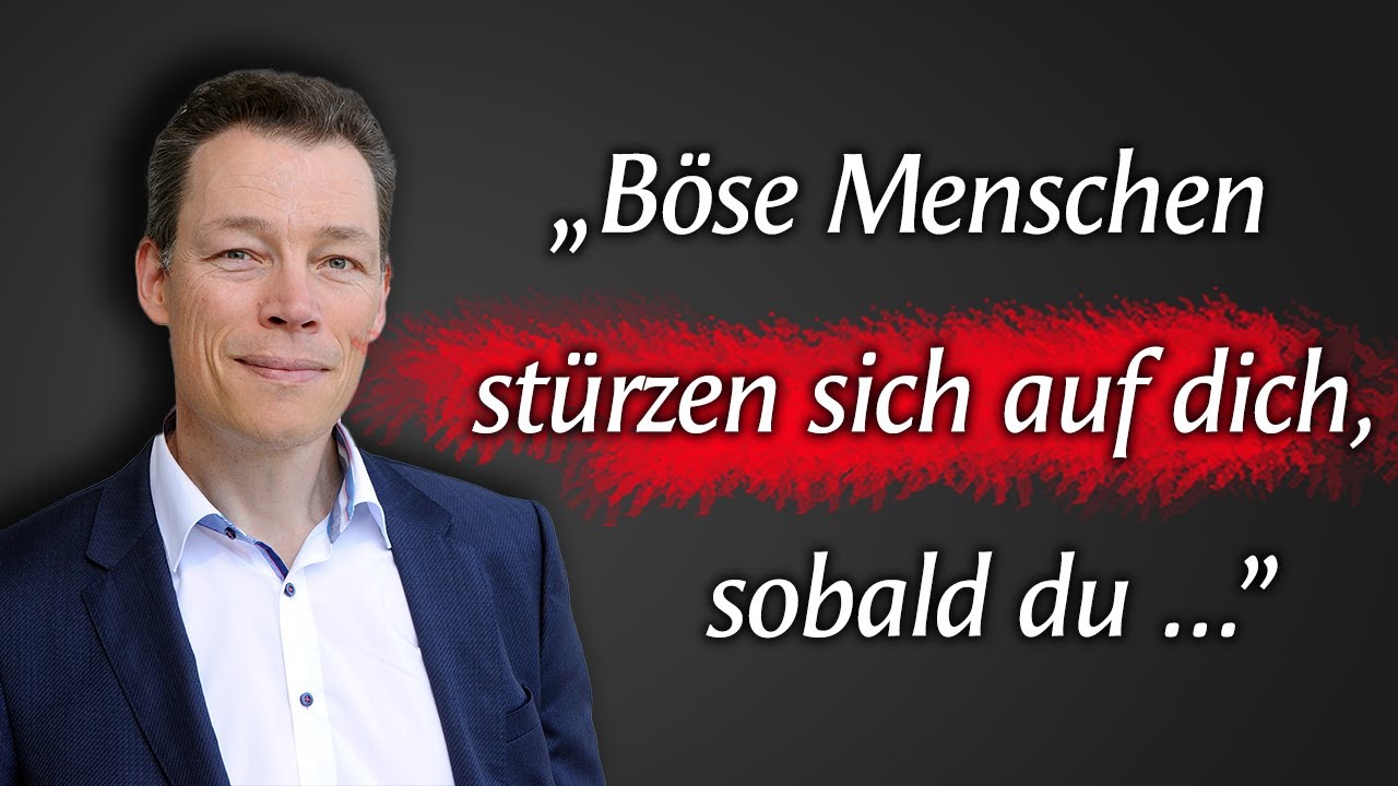 Dieser 1 Fehler zieht böse Menschen an (Narzissten & Co.)