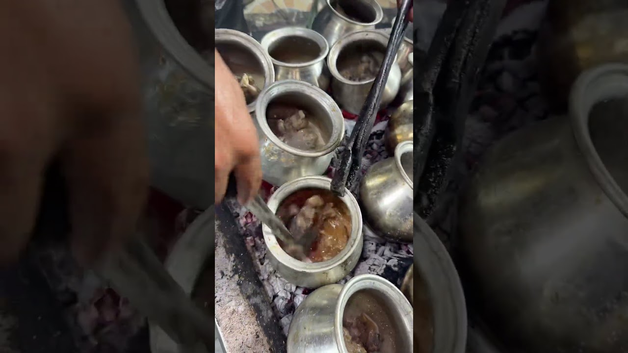 Mutton Chaynaki a afghani food #food