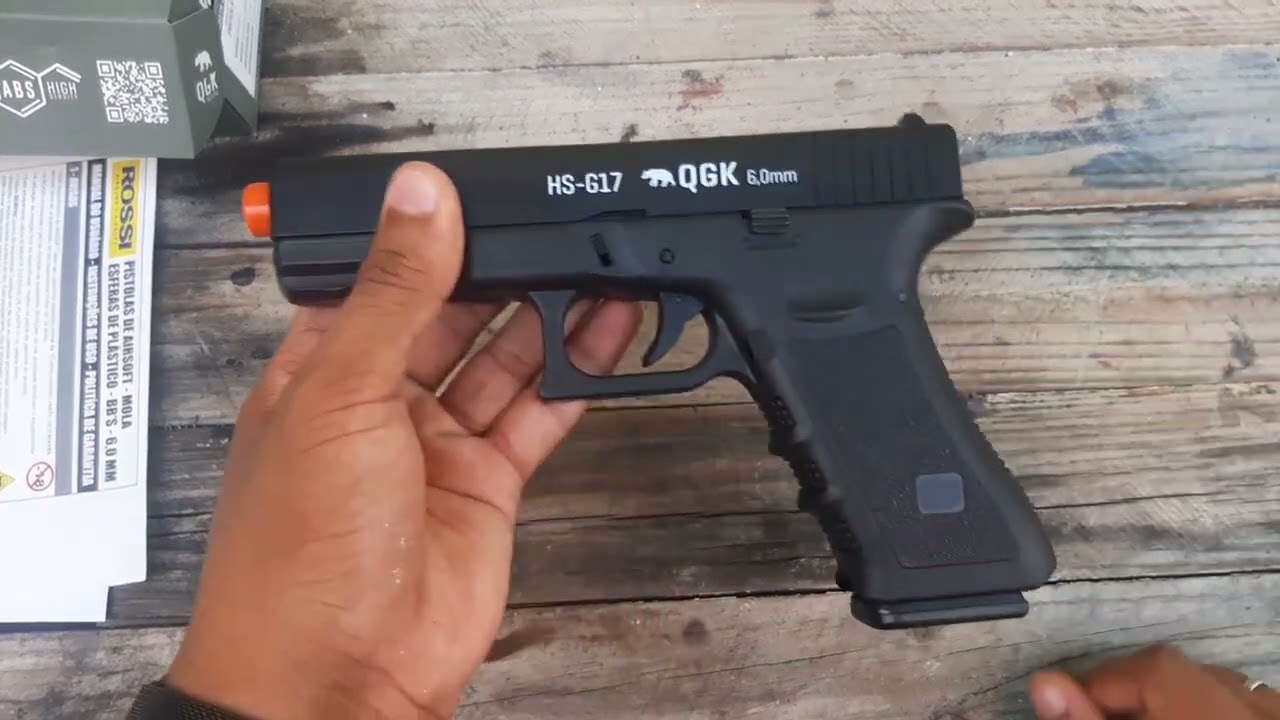 AIRSOFT SPRING QGK HS17 - SPRING QUE PARA ABERTA!!!