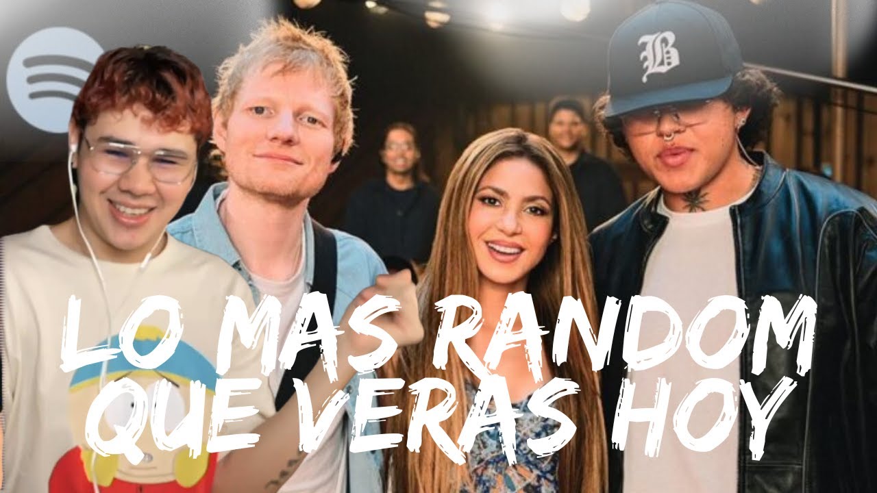 Shakira, Ed Sheeran y Beéle JUNTOS! Reacciono a Hips Don’t Lie Live Spotify Anniversary | Jandrox