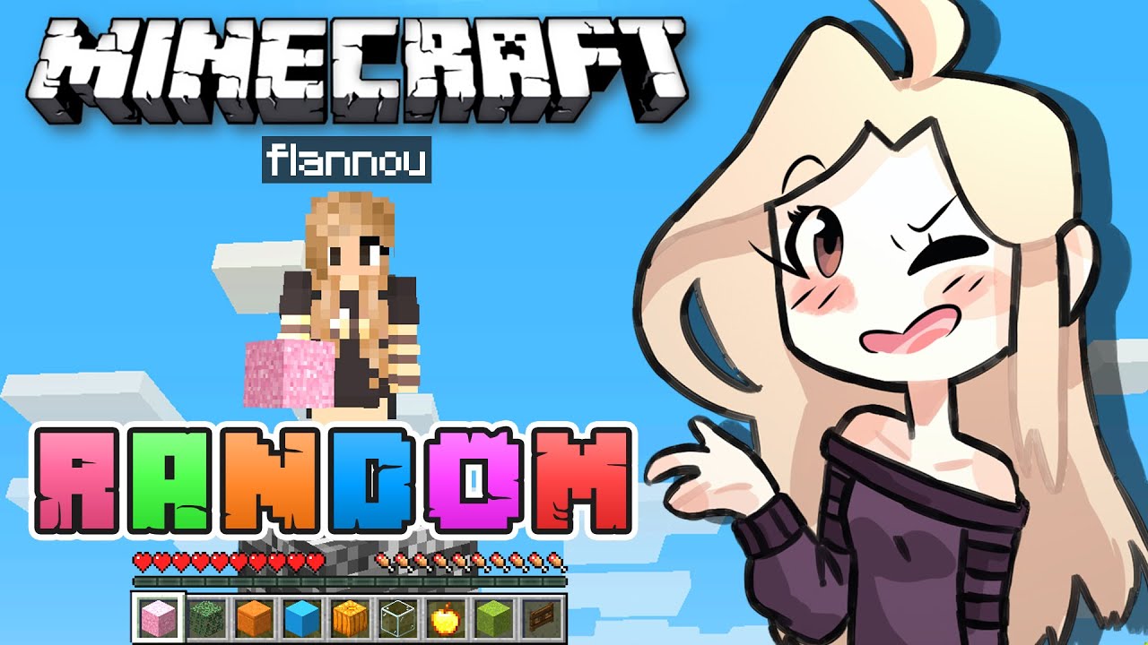 SURVIVRE avec un NOUVEAU BLOC toutes les 30 SECONDES !! (Skyblock random Minecraft)
