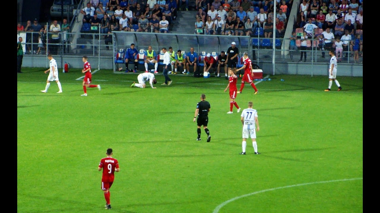 Skr&oacute;t meczu Sok&oacute;ł Ostr&oacute;da - G&oacute;rnik Zabrze 09082017