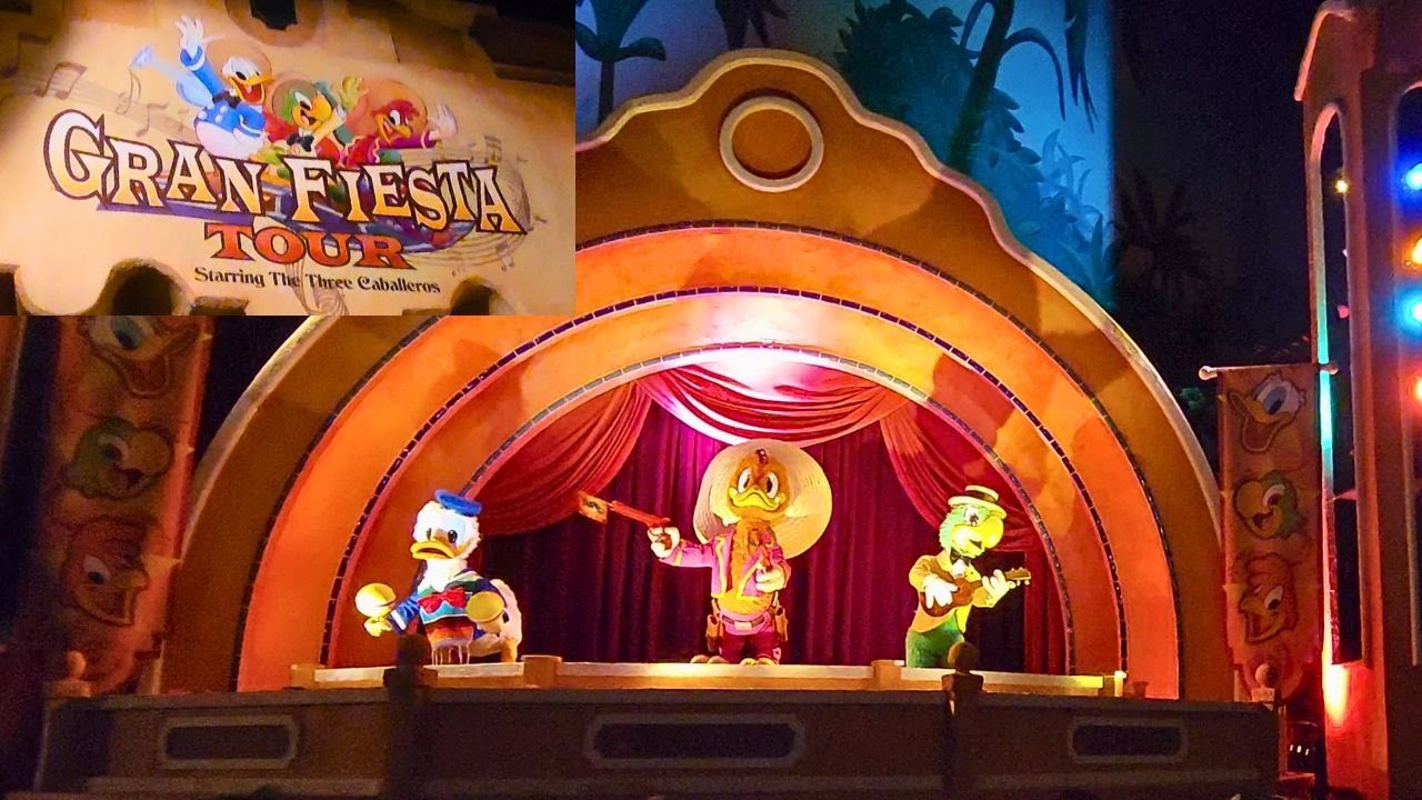 [NEW] Gran Fiesta Tour Starring the Three Caballeros in 4K | Epcot Mexico Pavilion Ride