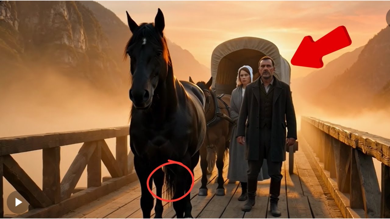 A horse suddenly stops at a bridge — minutes later, everyone realises it just saved dozens of lives