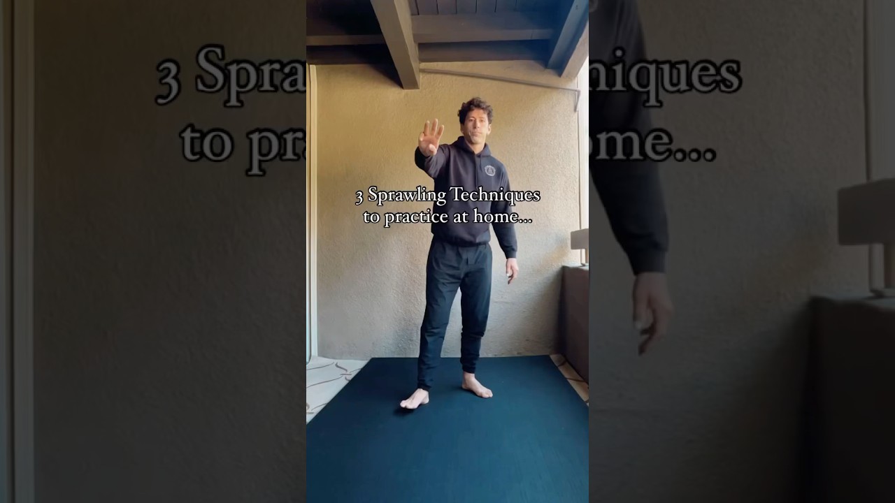 3 Sprawling Techniques to practice at home.  #jiujitsuflo #jiujitsu #bjj #grappling #wrestling