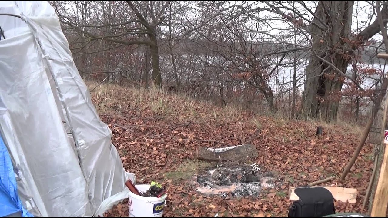 zimowy oboz bushcraft