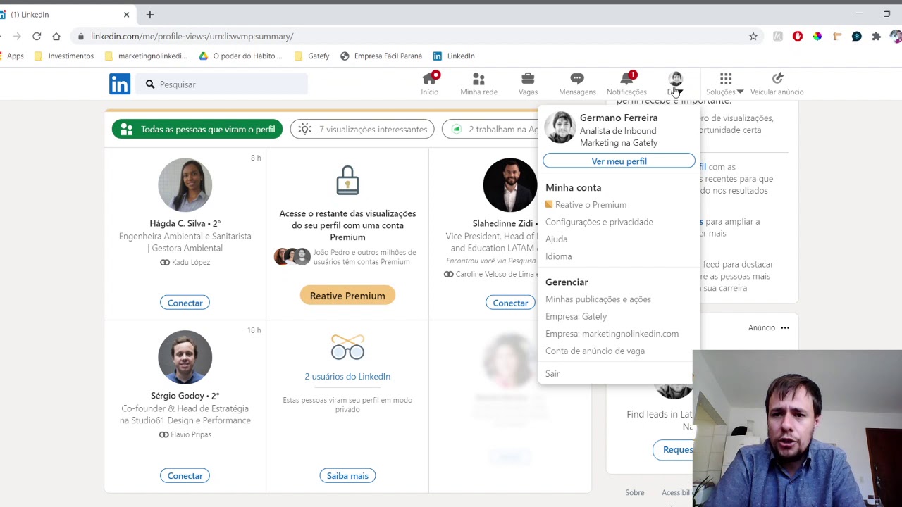 Como stalkear no LinkedIn em modo an&ocirc;nimo 🕵️&zwj;♂️
