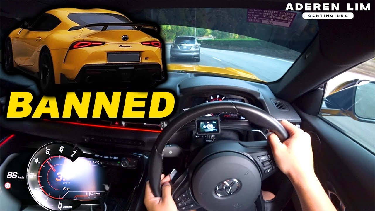 440whp 640Nm Toyota Supra A90 | Malaysia #POV [Genting Run 冲上云霄] [CC Subtitle]