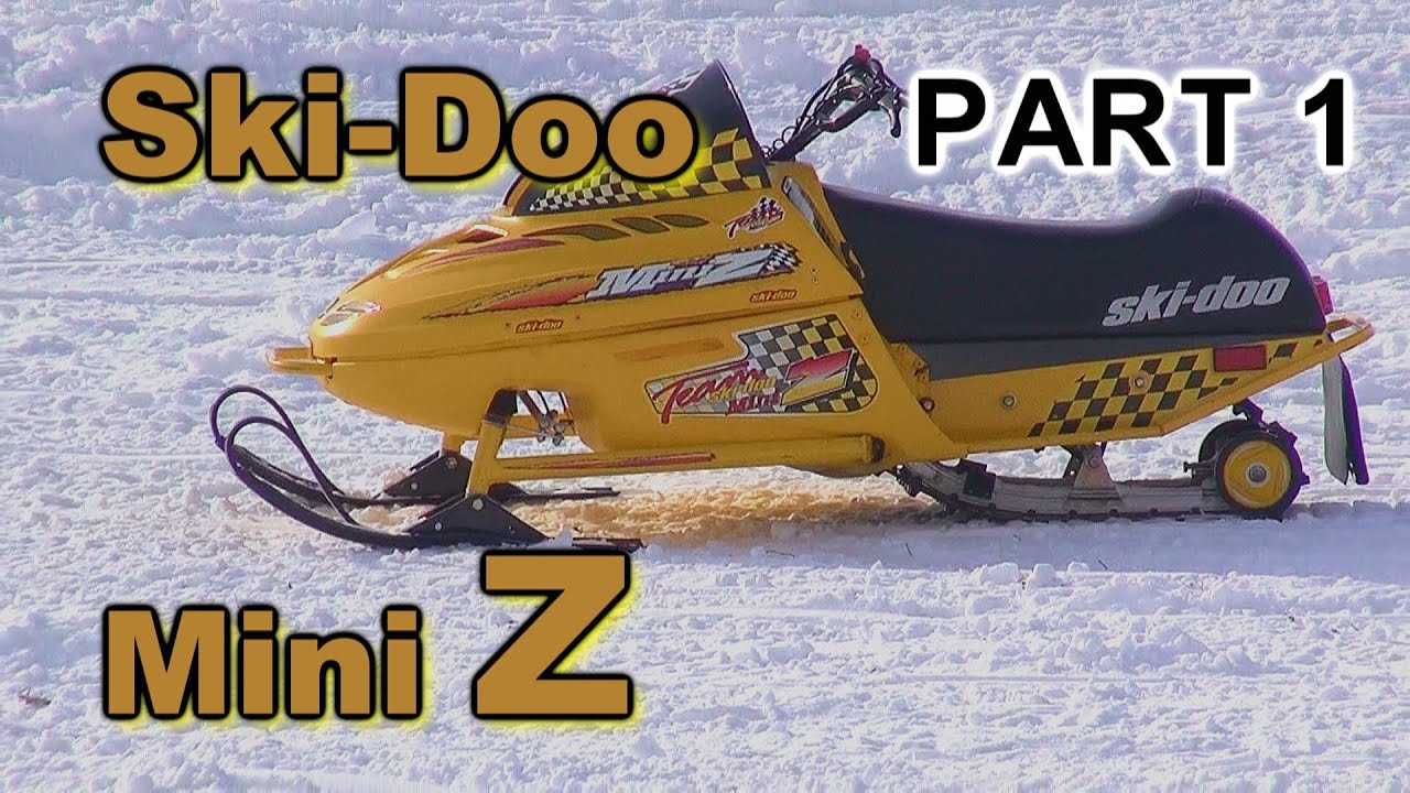 Ski-Doo Mini Z: Two Kids Riding PART 1  HDR-PJ790V