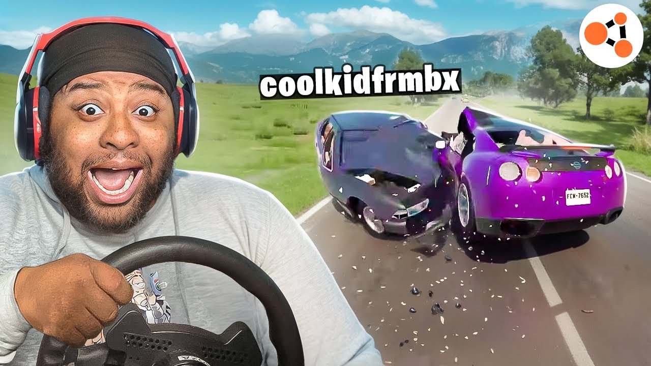 BeamNG.Drive Slammed Cars Vs bad roads lmao!!