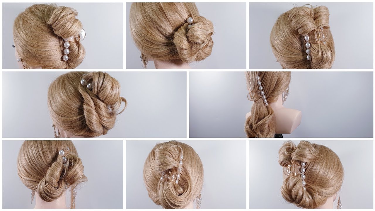 집게핀으로 이렇게도 할수있어요!쉬운헤어 올림머리 easy hairstyle ทรงผม updo hair  
簡単なヘアスタイル Gaya Rambut Mudah 简单发型